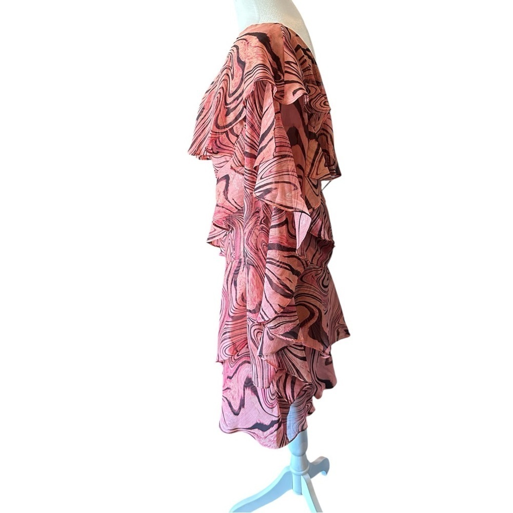NWT Misa Los Angeles Selena Dress in Feeling Groovy - Picture 5 of 6